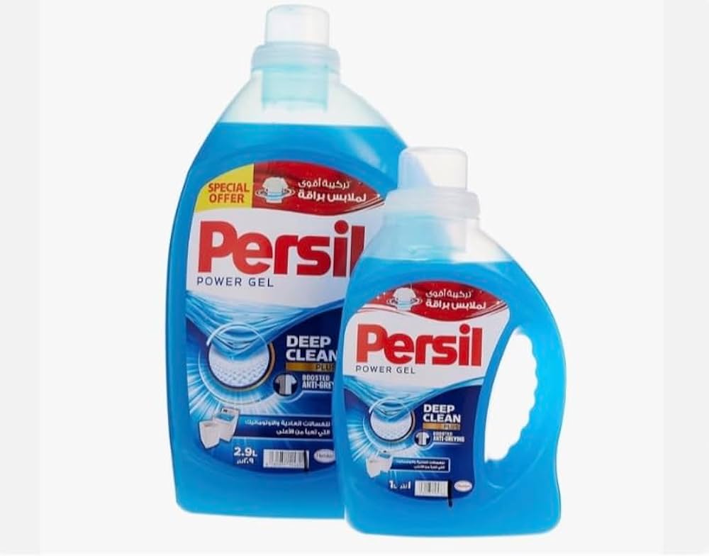 Persil Power Gel – 4 × 3L + 1 × 1L (Special Offer Pack) texture