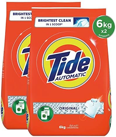 Tide Detergent Powder Original – 2 x 6kg texture
