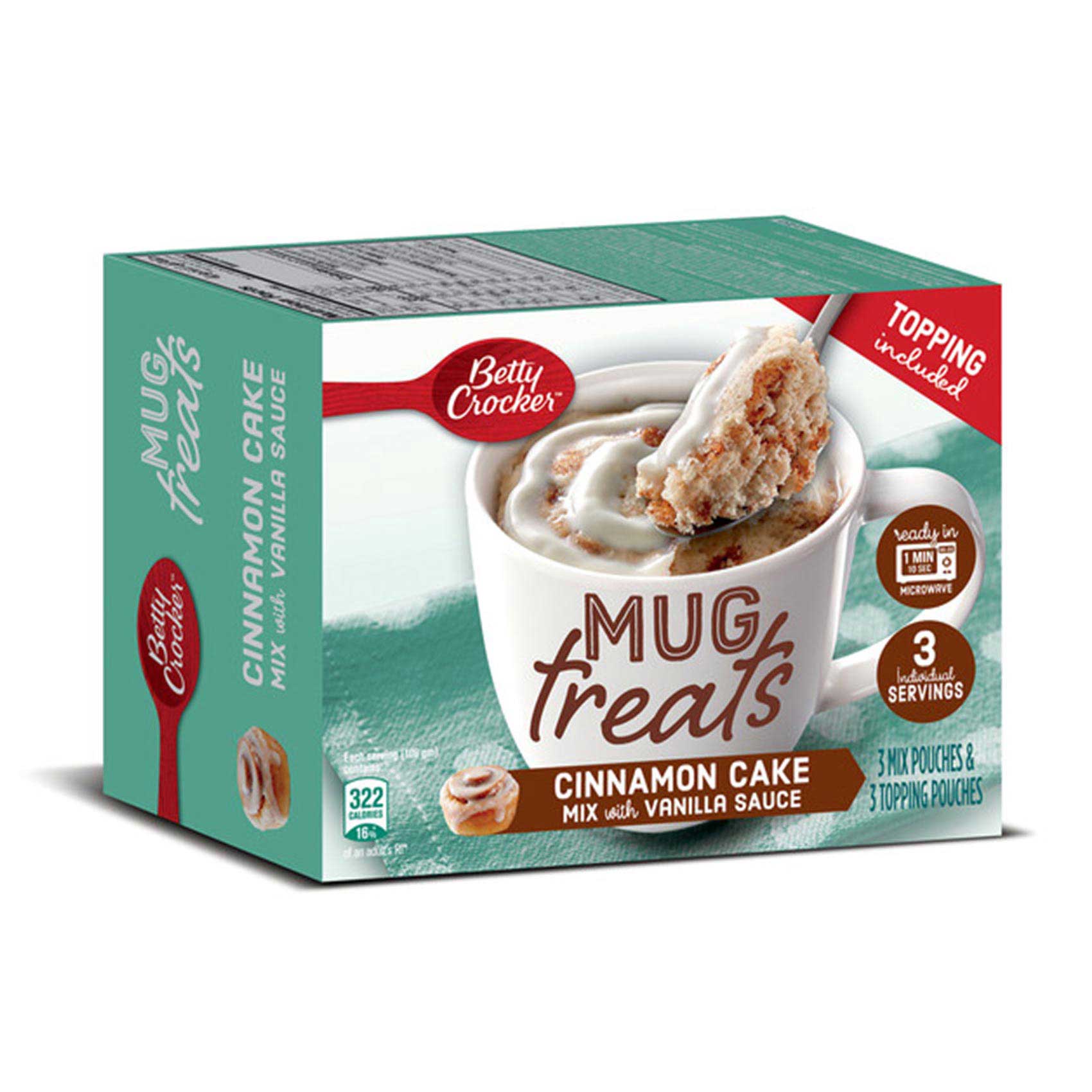 Betty Crocker Mug Treat Cinnamon – 204g (Pack of 12) texture