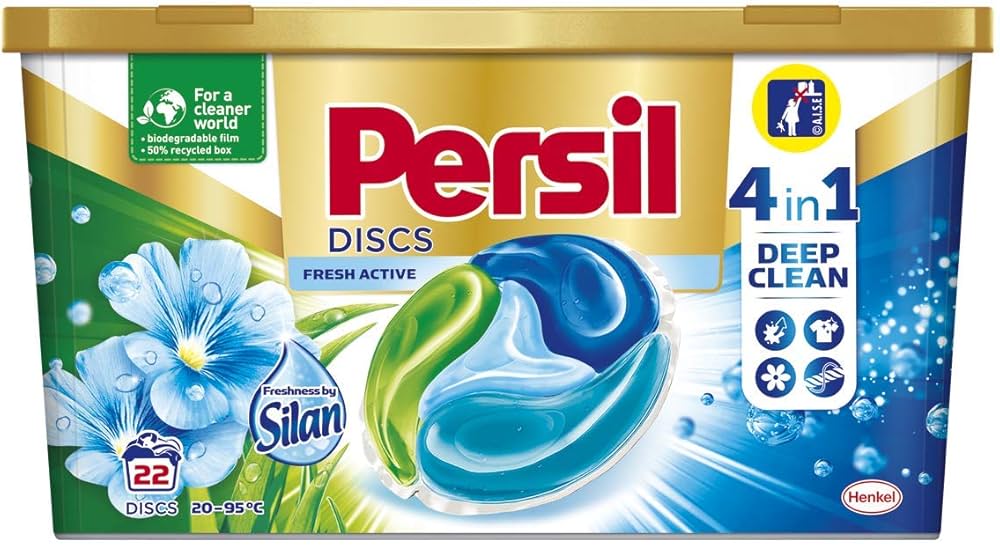 Persil 8 Box x 11 Capsules (4-in-1 Discs) texture