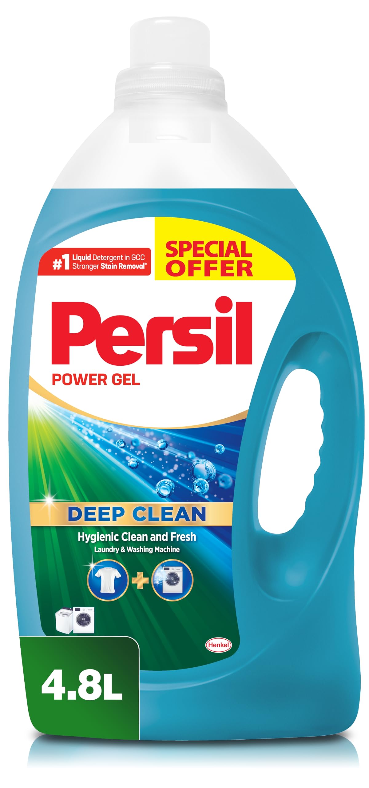 Persil Power Gel – 4 × 4.8 Litre (Deep Clean Technology) texture