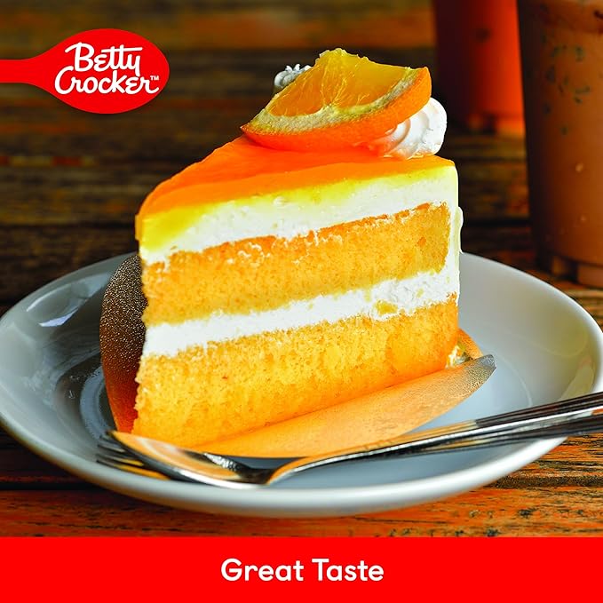 Betty Crocker Super Moist Orange Cake Mix – 500g (Pack of 12) texture