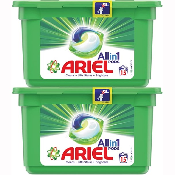 Ariel All-in-1 Laundry Pods – 15 Capsules (Box of 6)