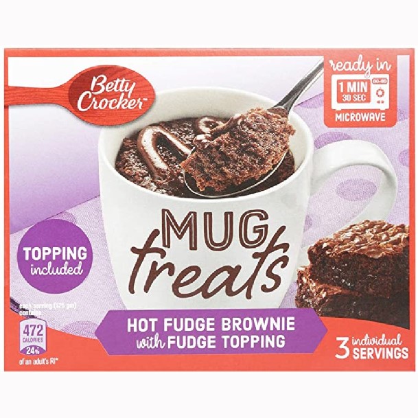 Betty Crocker Mug Treat Hot Fudge – 300g (Pack of 12)