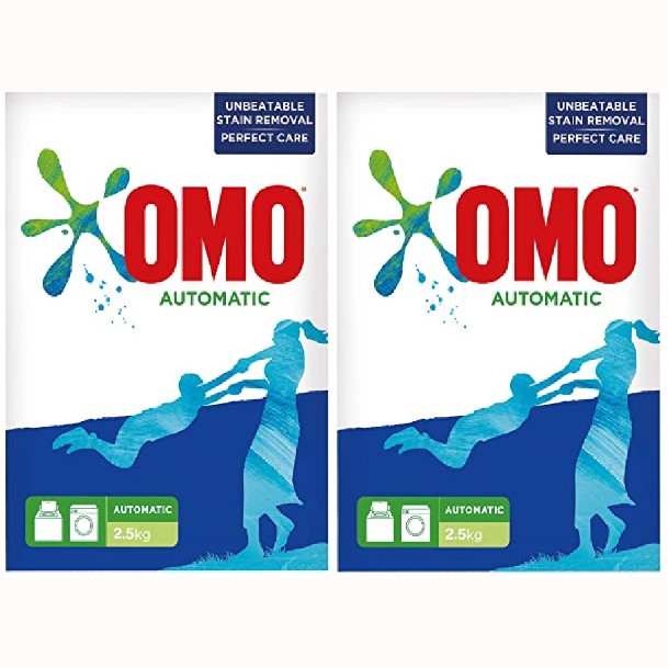 OMO Automatic Detergent Powder – 4 × 2.5 kg (Green Pack)