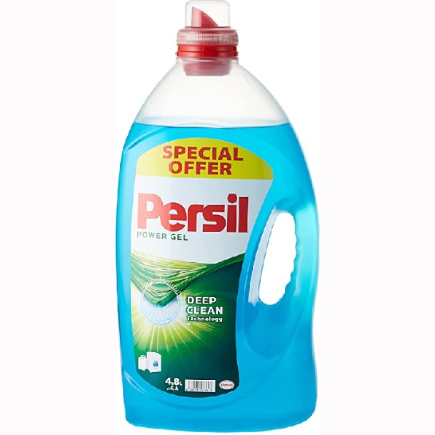 Persil Power Gel – 4 × 4.8 Litre (Deep Clean Technology)