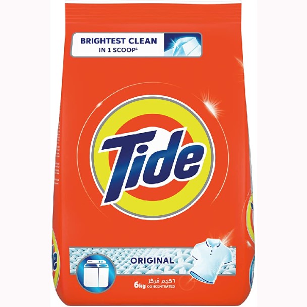 Tide Detergent Powder Original – 2 x 6kg