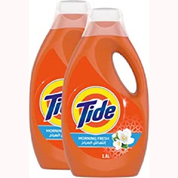 Tide Morning Fresh Liquid Detergent – 4 × 1.8 L