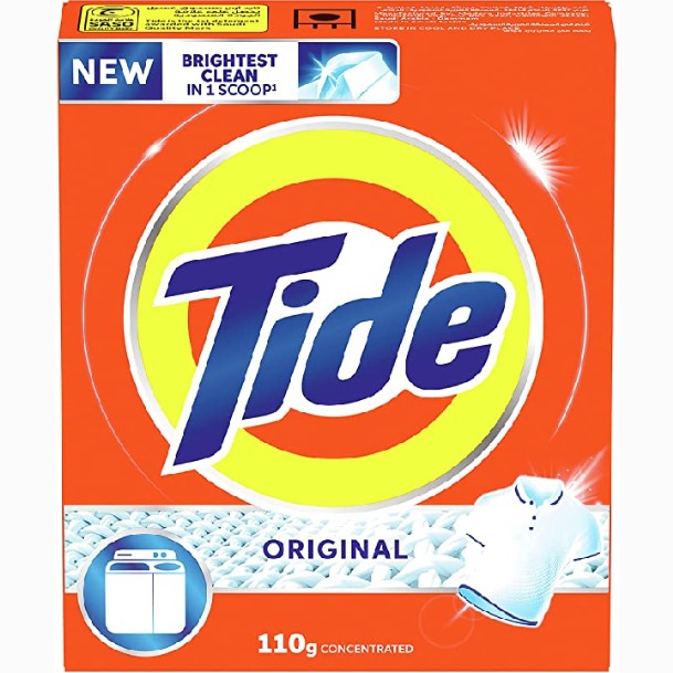 Tide Detergent Powder 72x110g (Blue)