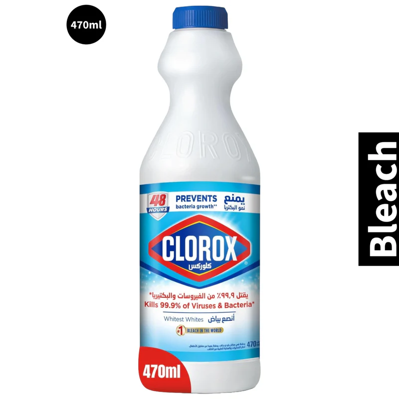 Clorox Regular Bleach – 470 ml (Pack of 24) texture