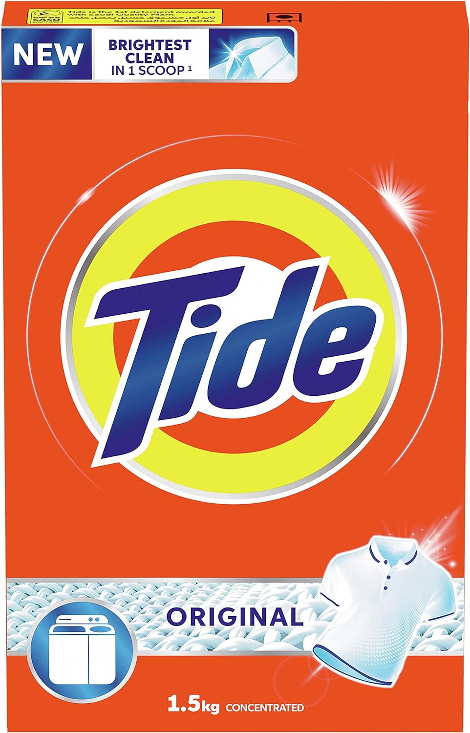 Tide Detergent Powder 6&#215;1.5kg (Blue) texture